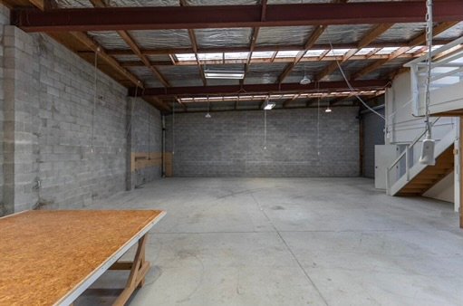Bare warehouse before fit-out