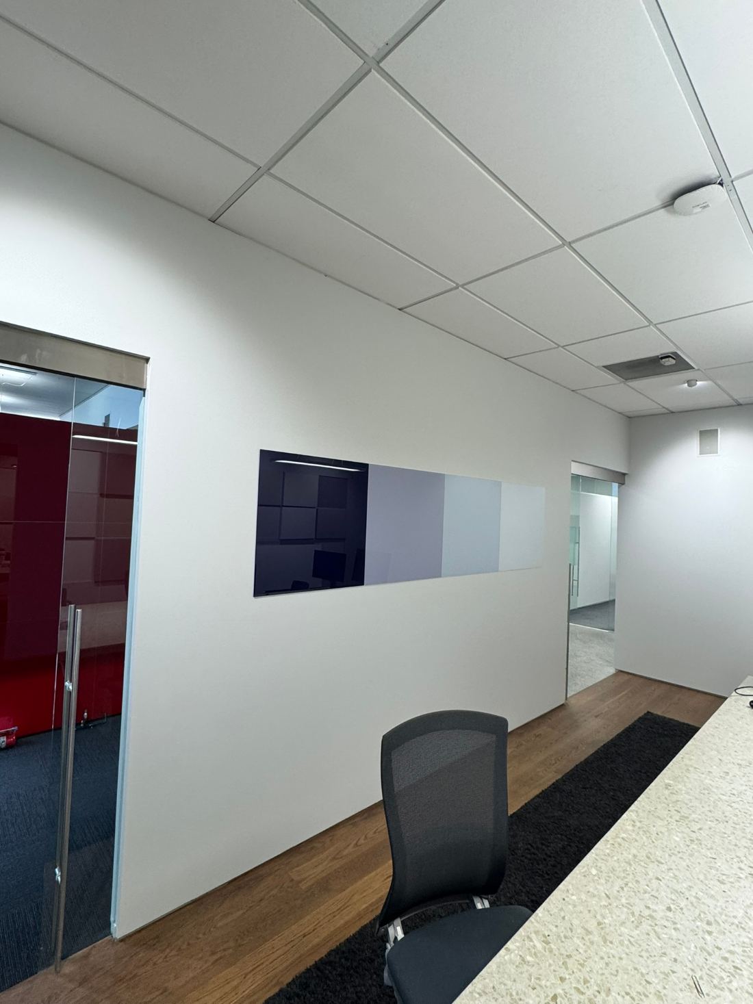 Reception and hall