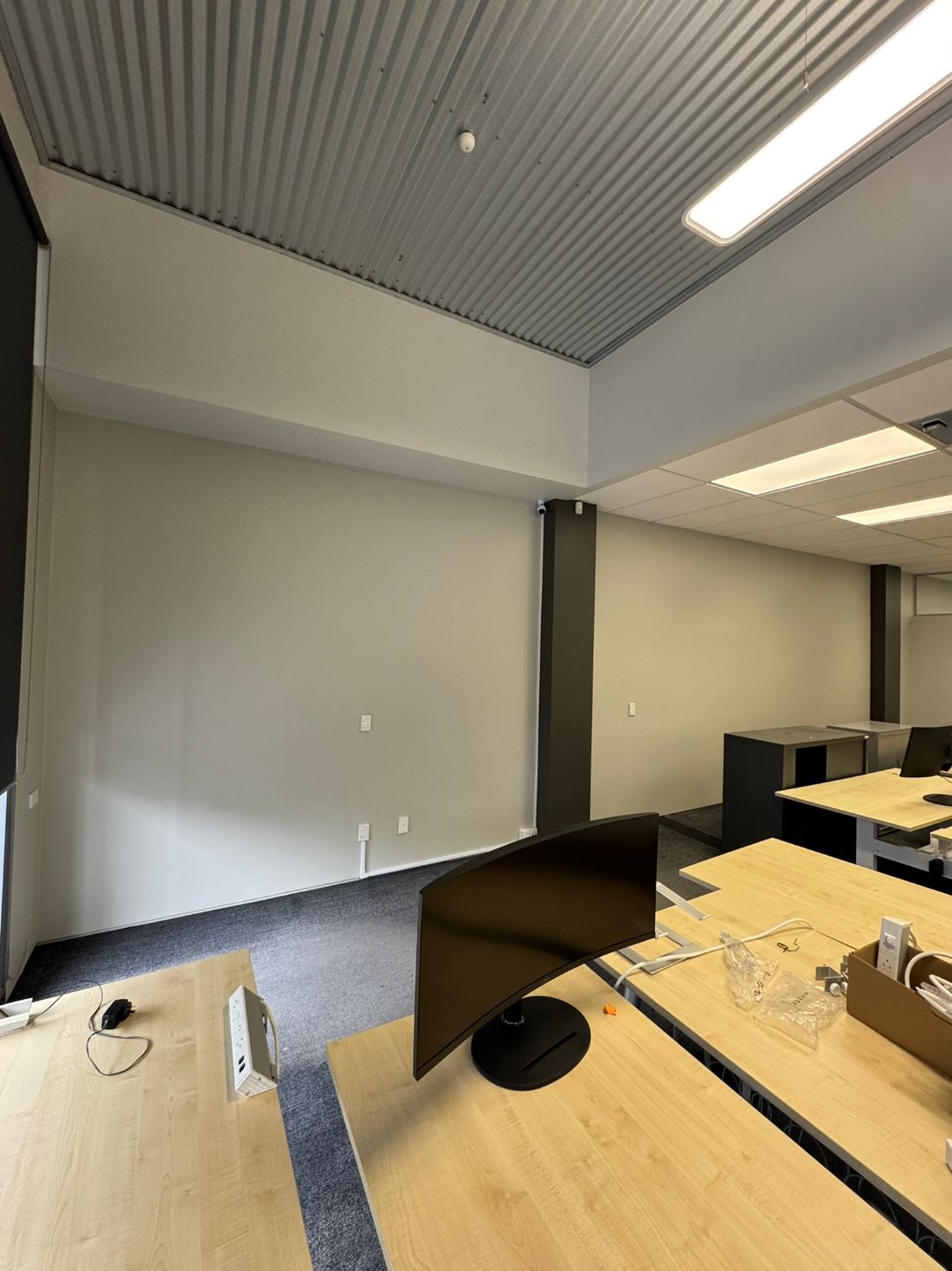 Open-plan workstations